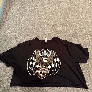 Harley-Davidson Cropped Tee